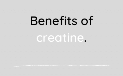 Benefits of creatine