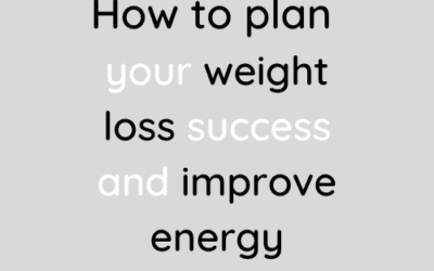 How to plan your weight loss success