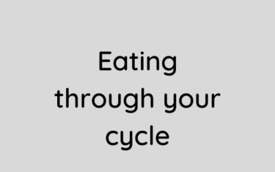 Eating through your cycle