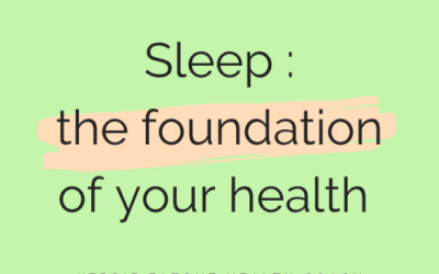 Sleep foundation of health